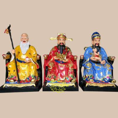 工廠一手直銷福祿壽神像 福星、祿星、壽星玻璃鋼工藝品的互聯(lián)網(wǎng)銷售新趨勢(shì)